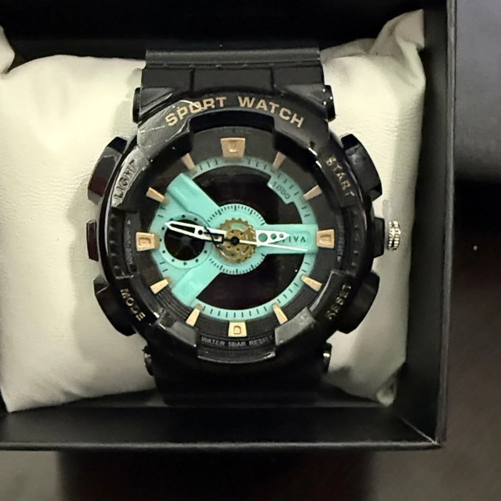 Activa Pixel X Invicta Digital Unisex Watch - 50mm, Black (ACW499-009)